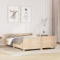 Preview: Massivholzbett ohne Matratze 135x190 cm Kiefernholz