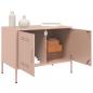 Preview: TV-Schrank Rosa 68x39x50,5 cm Stahl