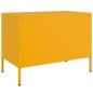 Preview: TV-Schränke 2 Stk. Senfgelb 68x39x50,5 cm Stahl