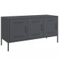 Preview: TV-Schrank Anthrazit 100,5x39x50,5 cm Stahl