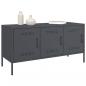 Preview: TV-Schrank Anthrazit 100,5x39x50,5 cm Stahl