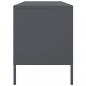Preview: TV-Schrank Anthrazit 100,5x39x50,5 cm Stahl