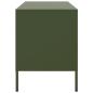 Preview: TV-Schrank Olivgrün 68x39x50,5 cm Stahl