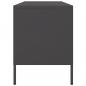 Preview: TV-Schrank Schwarz 100,5x39x50,5 cm Stahl