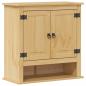 Preview: Bad-Wandschrank Corona 70x33x71,5 cm Massivholz Kiefer