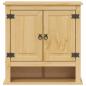 Preview: Bad-Wandschrank Corona 70x33x71,5 cm Massivholz Kiefer