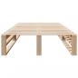 Preview: Massivholzbett ohne Matratze 90x190 cm Kiefernholz