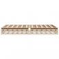 Preview: Massivholzbett ohne Matratze 140x190 cm Kiefernholz