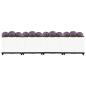 Preview: Hochbeet 160x40x38 cm Polypropylen