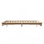 Preview: Massivholzbett ohne Matratze 120x190 cm Kiefernholz