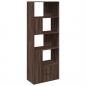Preview: Bücherregal Braun Eichen-Optik 70x36x189 cm Holzwerkstoff