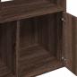 Preview: Bücherregal Braun Eichen-Optik 70x36x189 cm Holzwerkstoff