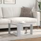 Preview: Couchtisch Grau Sonoma-Eiche 51,5x51,5x30 cm Holzwerkstoff