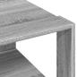 Preview: Couchtisch Grau Sonoma-Eiche 51,5x51,5x30 cm Holzwerkstoff