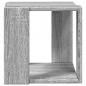 Preview: Couchtisch Grau Sonoma-Eiche 32x32x30 cm Holzwerkstoff
