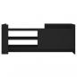 Preview: TV-Schrank Schwarz 100x35x40 cm Holzwerkstoff