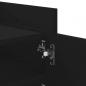 Preview: TV-Schrank Schwarz 100x35x40 cm Holzwerkstoff