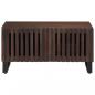 Preview: Couchtisch Braun 80x51x40 cm Massivholz Mango