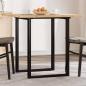 Preview: ARDEBO.de - Tischplatte Quadratisch 80x80x2 cm Massivholz Akazie