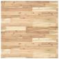 Preview: Tischplatte Quadratisch 80x80x2 cm Massivholz Akazie
