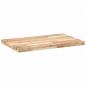 Preview: Tischplatte Rechteckig 100x50x4 cm Massivholz Akazie
