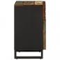 Preview: Nachttisch 50x34x60 cm Massivholz Akazie