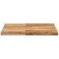 Preview: Tischplatte Quadratisch 70x70x4 cm Massivholz Akazie