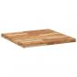 Preview: Tischplatte Quadratisch 70x70x4 cm Massivholz Akazie