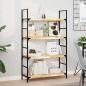 Preview: Tischplatte 80x30x4 cm Rechteckig Massivholz Akazie