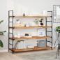 Preview: Tischplatte 120x40x4 cm Rechteckig Massivholz Akazie