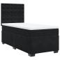 Preview: Boxspringbett mit Matratze Schwarz 80x200 cm Samt