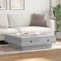 Preview: Couchtisch Grau Sonoma 90x90x28 cm Holzwerkstoff
