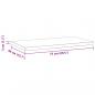 Preview: Wandregale 2 Stk. 75x40x3 cm Silbern Edelstahl