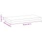 Preview: Wandregale 2 Stk. 50x23,5x3 cm Schwarz Edelstahl