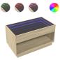Preview: Couchtisch mit Infinity-LED Sonoma-Eiche 90x50x50 cm