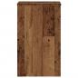 Preview: Pflanzenständer 2 Stk. Altholz-Optik 30x30x50 cm Holzwerkstoff