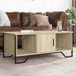 Preview: ARDEBO.de - Couchtisch Sonoma-Eiche 100x51x40 cm Holzwerkstoff