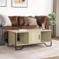 Preview: Couchtisch Sonoma-Eiche 100x51x40 cm Holzwerkstoff