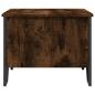 Preview: Couchtisch Räuchereiche 75x51x40 cm Holzwerkstoff