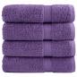 Preview: ARDEBO.de - Premium-Badetücher SOLUND 4 Stk. 100x150 cm 600 g/m²