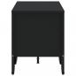 Preview: TV-Schrank Schwarz 122x34x41 cm Holzwerkstoff