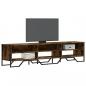 Preview: ARDEBO.de - TV-Schrank Räuchereiche 180x34x41 cm Holzwerkstoff