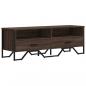 Preview: TV-Schrank Braun Eichen-Optik 122x34x41 cm Holzwerkstoff