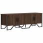 Preview: TV-Schrank Braun Eichen-Optik 122x34x41 cm Holzwerkstoff
