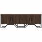 Preview: TV-Schrank Braun Eichen-Optik 122x34x41 cm Holzwerkstoff