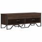 Preview: TV-Schrank Braun Eichen-Optik 122x34x41 cm Holzwerkstoff