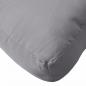 Preview: Palettenkissen Grau 120x40x12 cm Stoff
