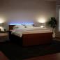 Preview: Boxspringbett mit Matratze Rosa 180x200 cm Samt