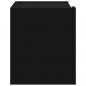 Preview: Wand-Nachttische 2 Stk. Schwarz 45x30x35 cm