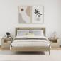 Preview: Wand-Nachttische 2 Stk. Sonoma-Eiche 45x30x35 cm